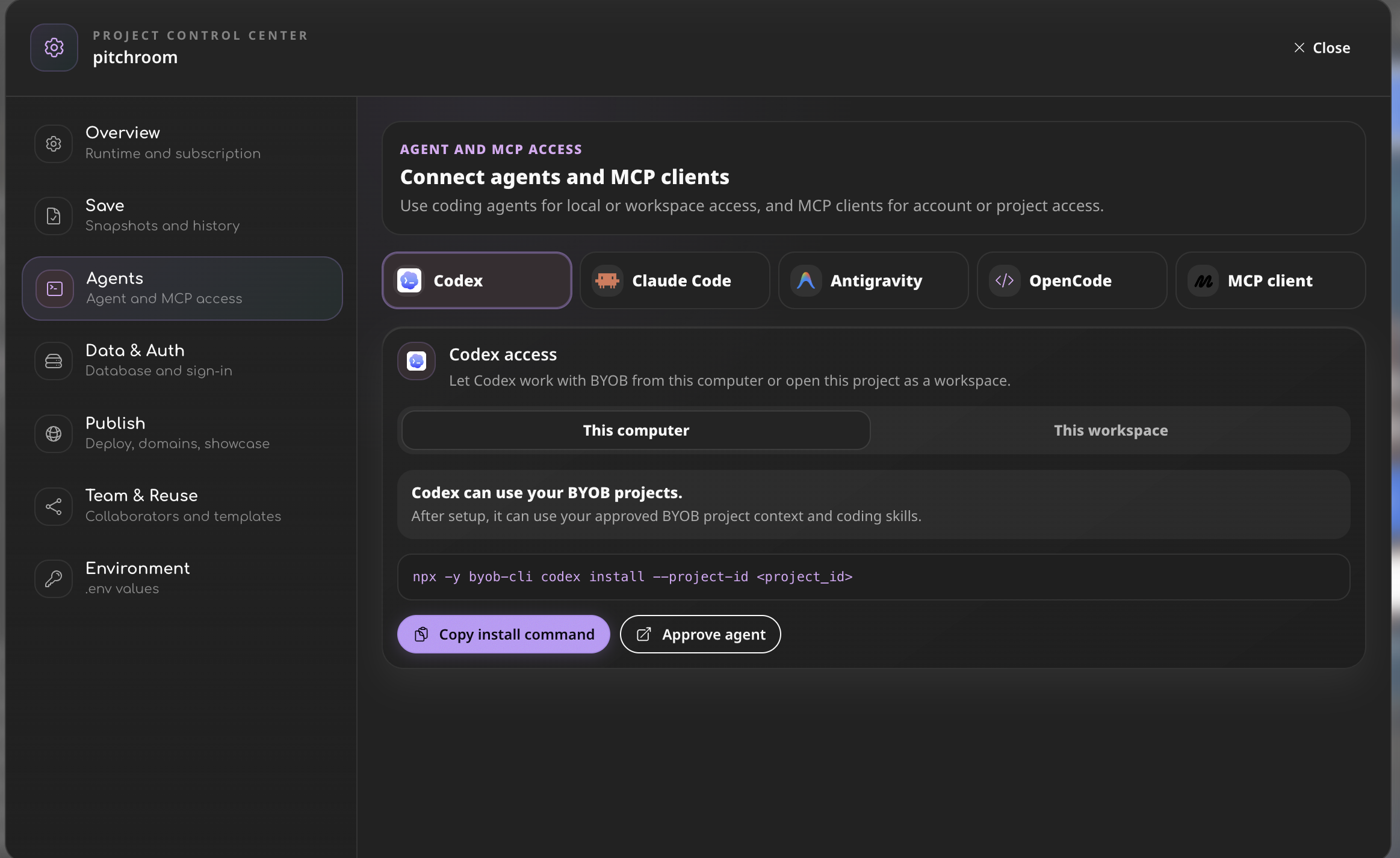 Agent Connections
