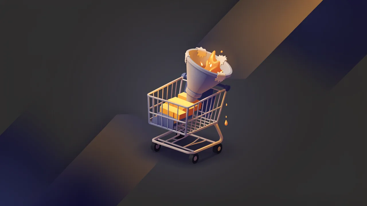 Cart funnel with checkout steps closing leaks