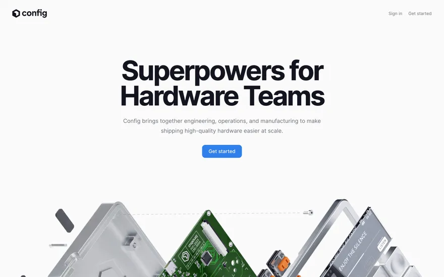 Config website