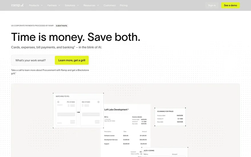 Ramp website